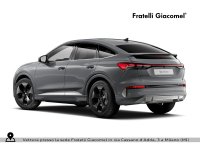 Auto Audi Q4 e-tron sportback e-tron s line 204cv nuova in vendita presso concessionaria Fratelli Giacomel a 60.600 &euro; - foto numero 4