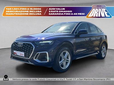 Auto Audi Q5 sportback 40 2.0 tdi mhev 12v s line quattro s-tronic usata in vendita presso concessionaria Fratelli Giacomel a 37.900 &euro; - foto numero 2