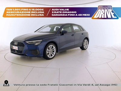 Auto Audi A3 sportback 30 1.0 tfsi business usata in vendita presso concessionaria Fratelli Giacomel a 24.900 &euro; - foto numero 1