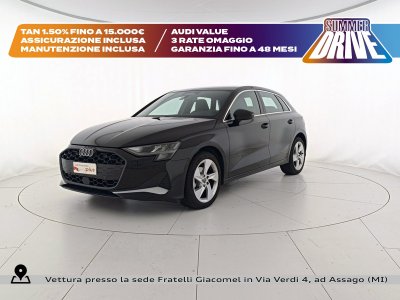 Auto Audi A3 sportback 1.5 tfsi mhev business advanced 116cv s-tronic aziendale in vendita presso concessionaria Fratelli Giacomel a 31.500 &euro; - foto numero 1