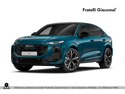 Auto Audi Q3 sportback 1.5 e-hybrid s line edition 272cv stronic nuova in vendita presso concessionaria Fratelli Giacomel a 69.100 &euro; - foto numero 1