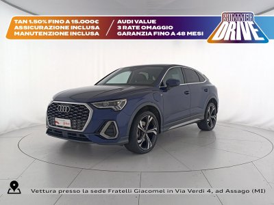 Auto Audi Q3 sportback 45 1.4 tfsi e s line edition s-tronic usata in vendita presso concessionaria Fratelli Giacomel a 34.500 &euro; - foto numero 1