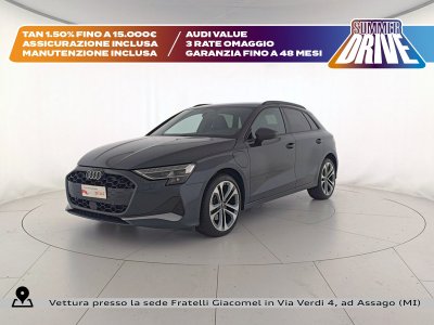 Auto Audi A3 sportback 1.5 tfsi e Advanced 204cv s-tronic aziendale in vendita presso concessionaria Fratelli Giacomel a 37.900 &euro; - foto numero 1