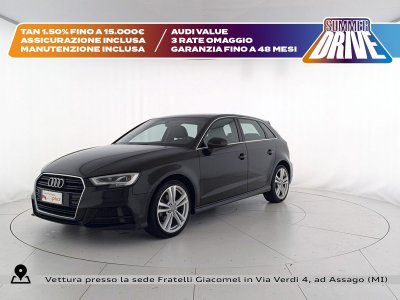 Auto Audi A3 sportback 30 1.5 g-tron business 131cv s-tronic usata in vendita presso concessionaria Fratelli Giacomel a 16.900 &euro; - foto numero 1