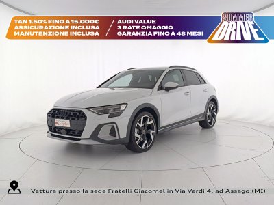 Auto Audi A3 allstreet 1.5 tfsi mhev identity contrast 150cv s-tronic aziendale in vendita presso concessionaria Fratelli Giacomel a 41.900 &euro; - foto numero 1