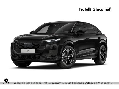 Auto Audi Q3 sportback 1.5 e-hybrid s line edition 272cv stronic nuova in vendita presso concessionaria Fratelli Giacomel a 67.300 &euro; - foto numero 1