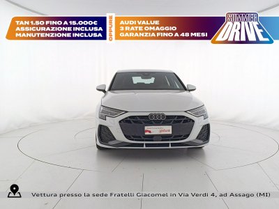 Auto Audi A3 sportback 1.5 tfsi mhev s line edition 116cv s-tronic aziendale in vendita presso concessionaria Fratelli Giacomel a 32.900 &euro; - foto numero 2